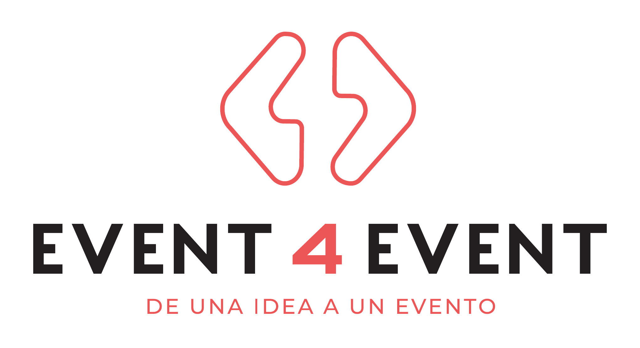 Logotipo oficial de EVENT 4 EVENT: De una idea a un evento